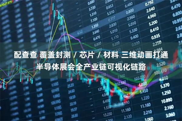 配查查 覆盖封测 / 芯片 / 材料 三维动画打通半导体展会全产业链可视化链路